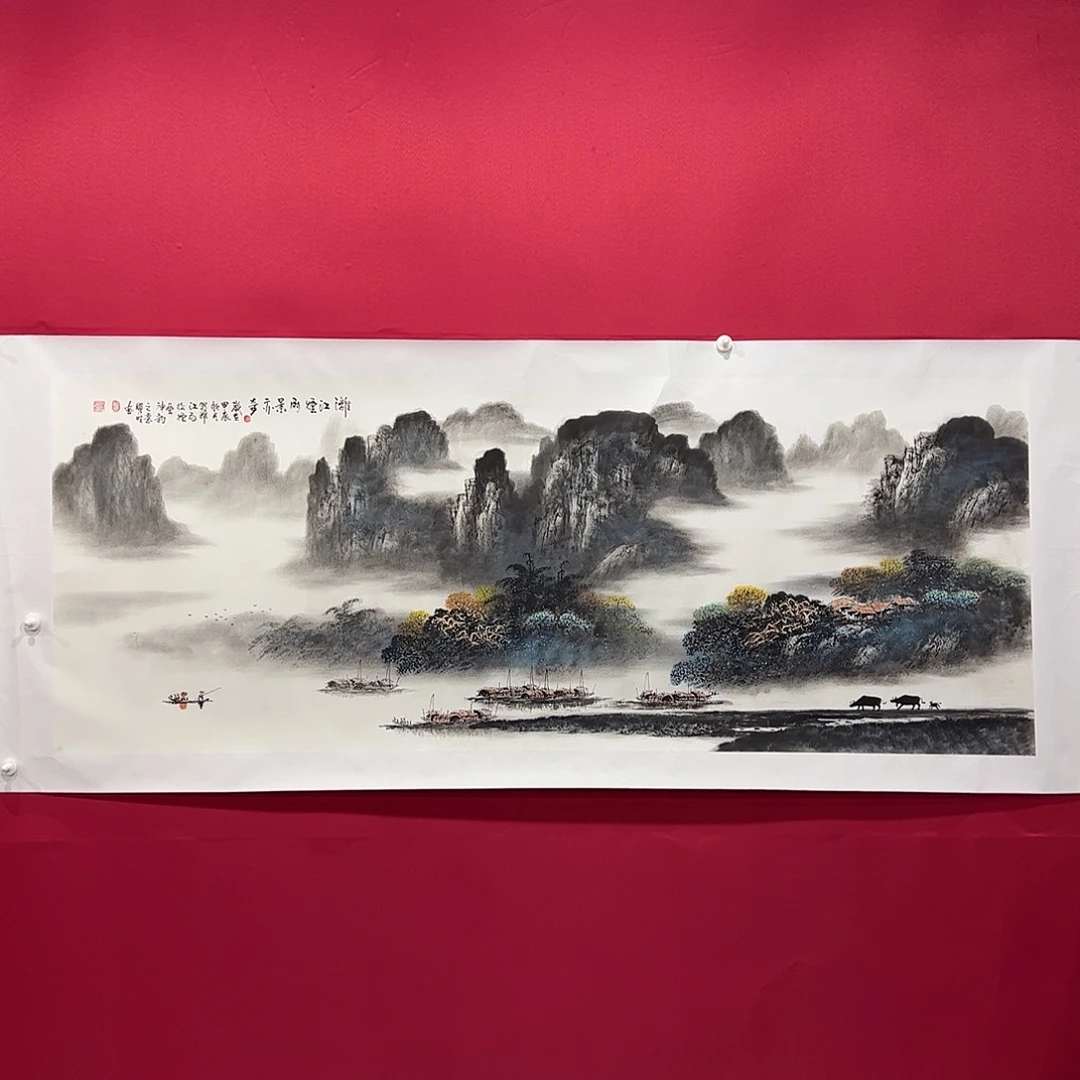 国画军*曾耀明小六手绘