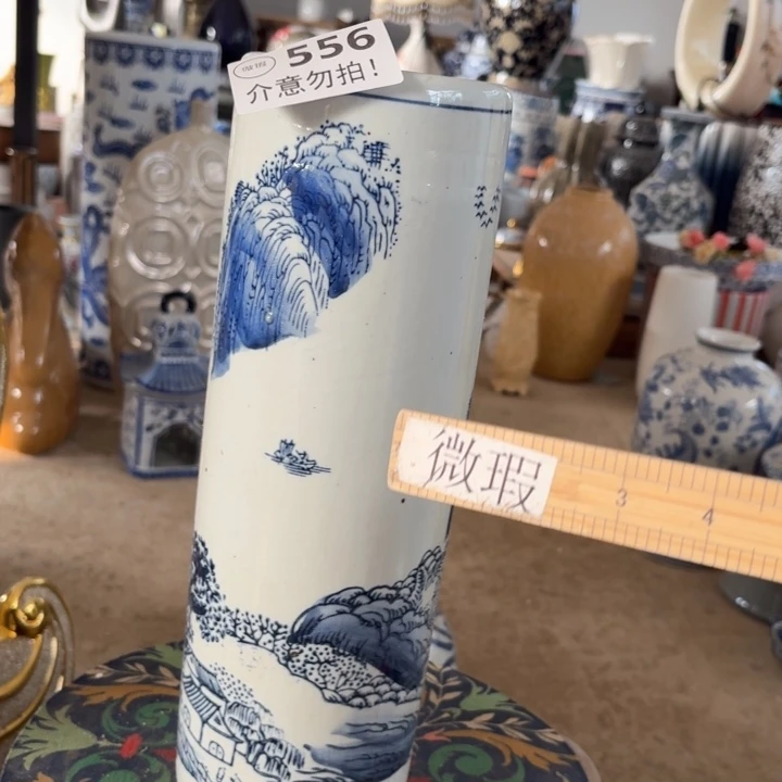 微瑕青花瓷器值得购买