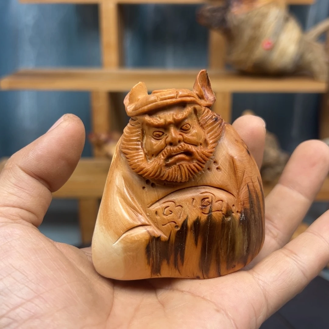 木用****9崖柏木摆件手把件