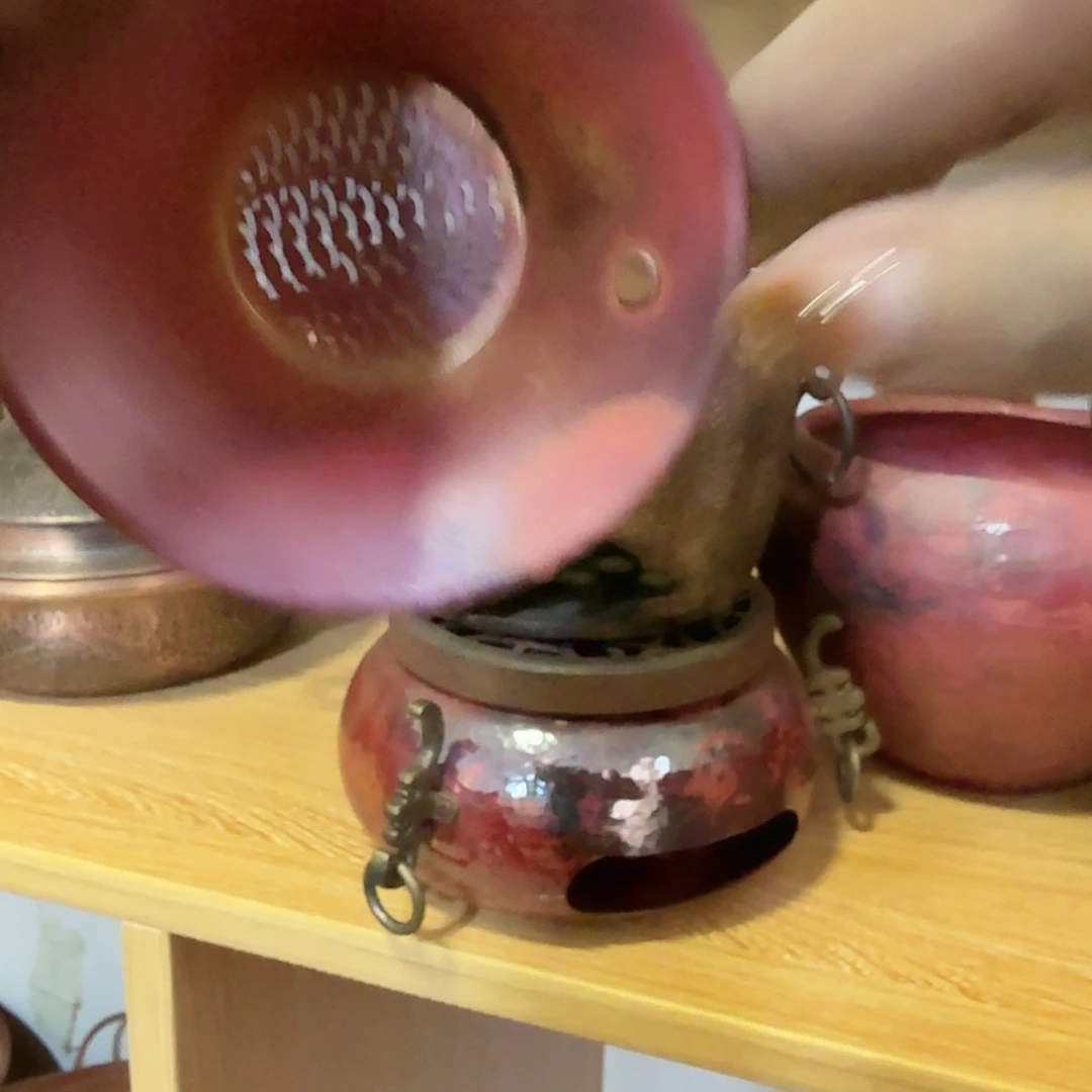 紫铜手工制作摆件