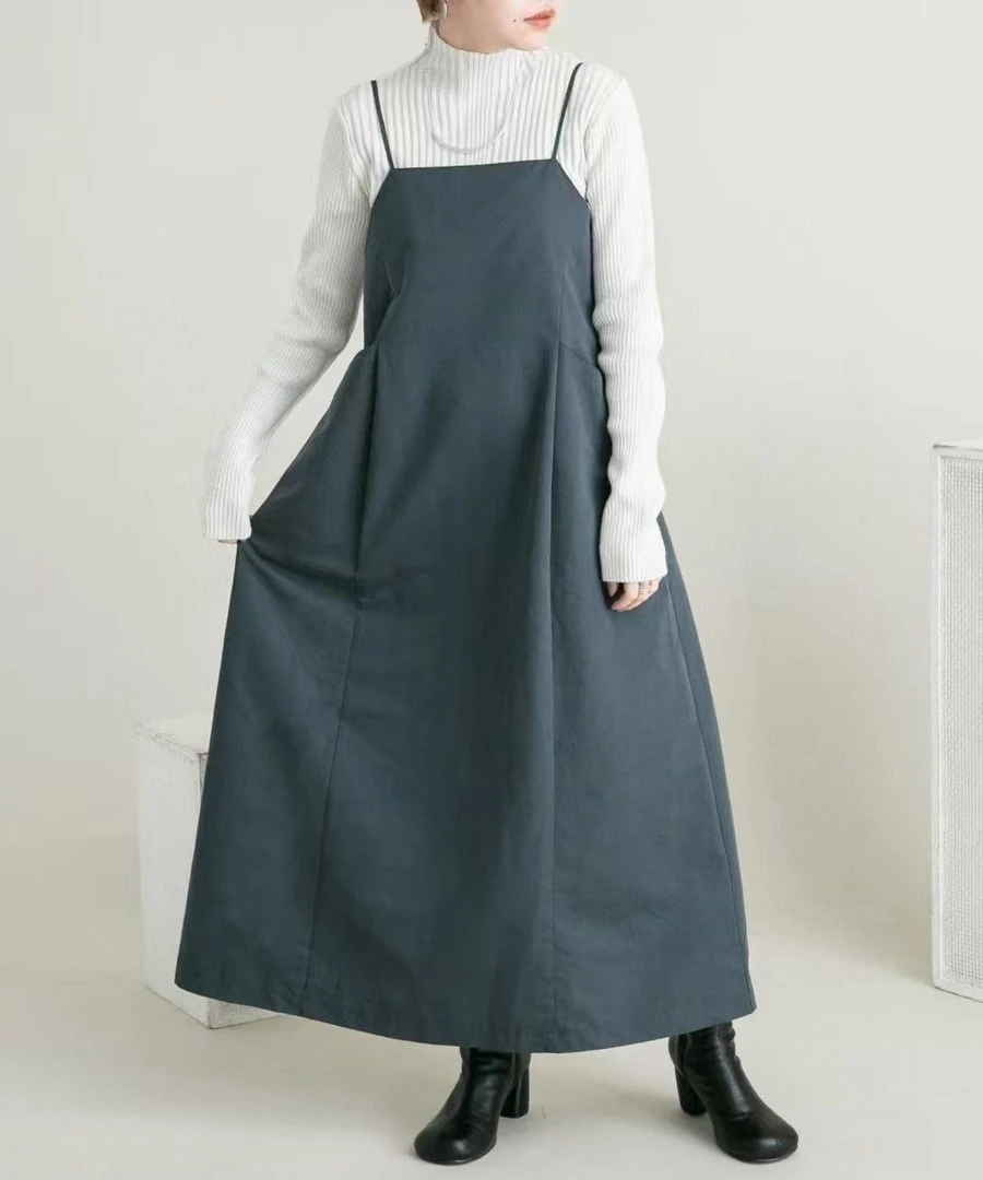 B207【朵拉外贸】K8F吊带裙  吊带裙