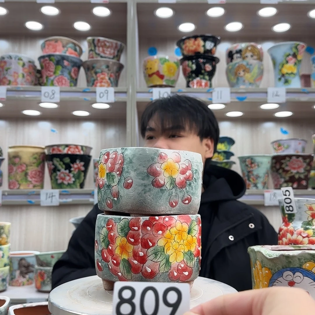 紫砂花盆瑕疵瑕疵809