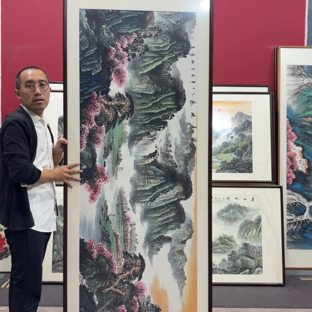 国画手绘作品210/80