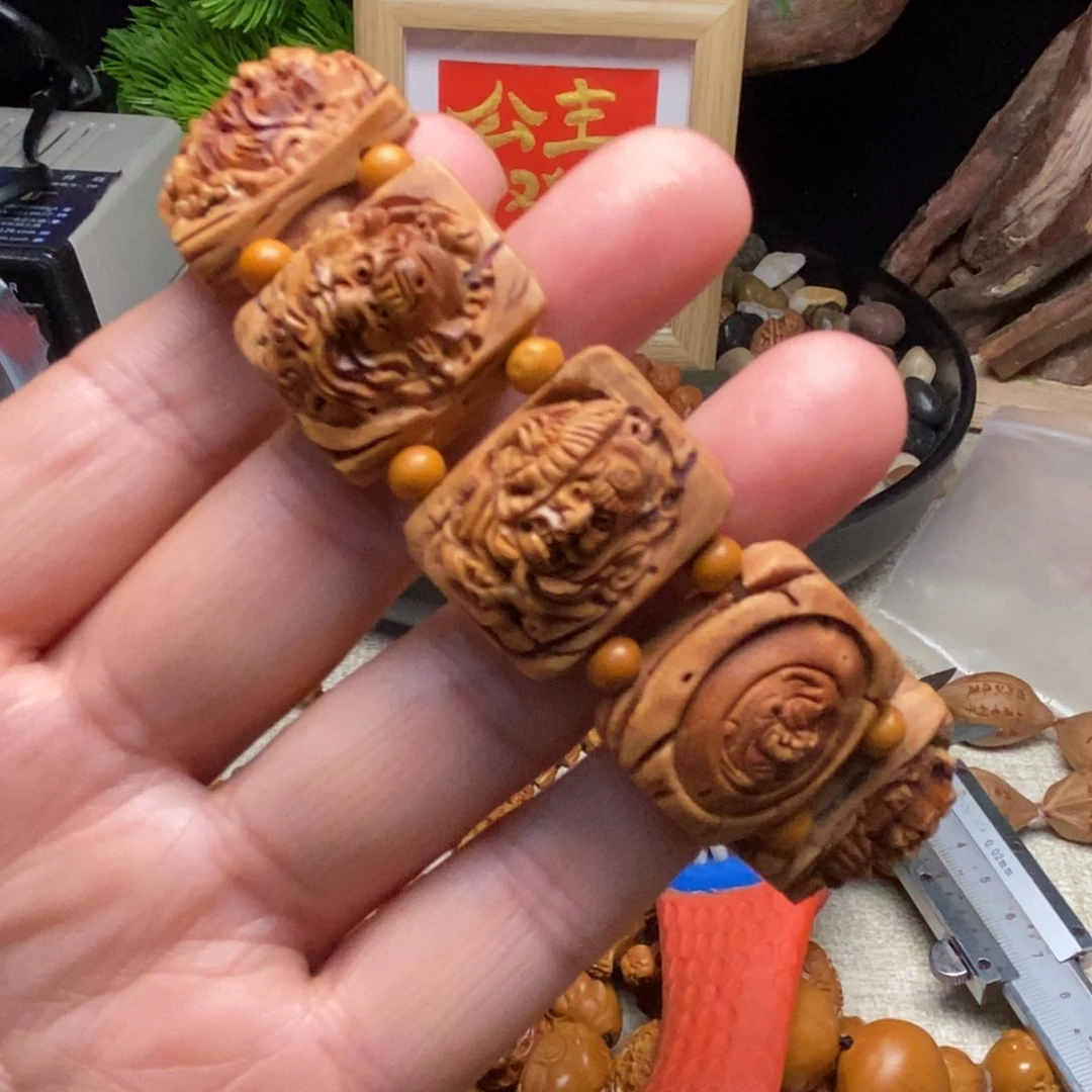 橄榄核手串/手链钟馗手牌