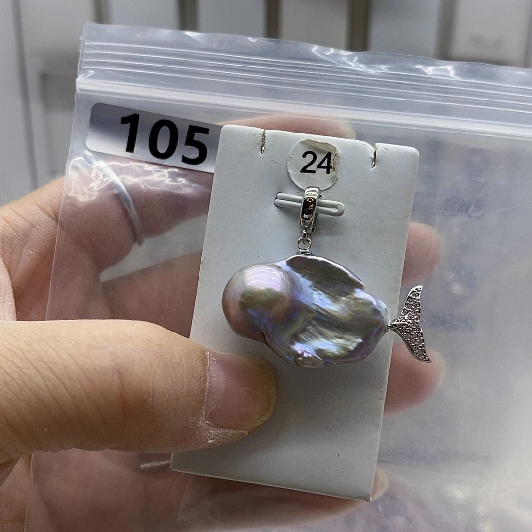 颈饰合金淡水珍珠