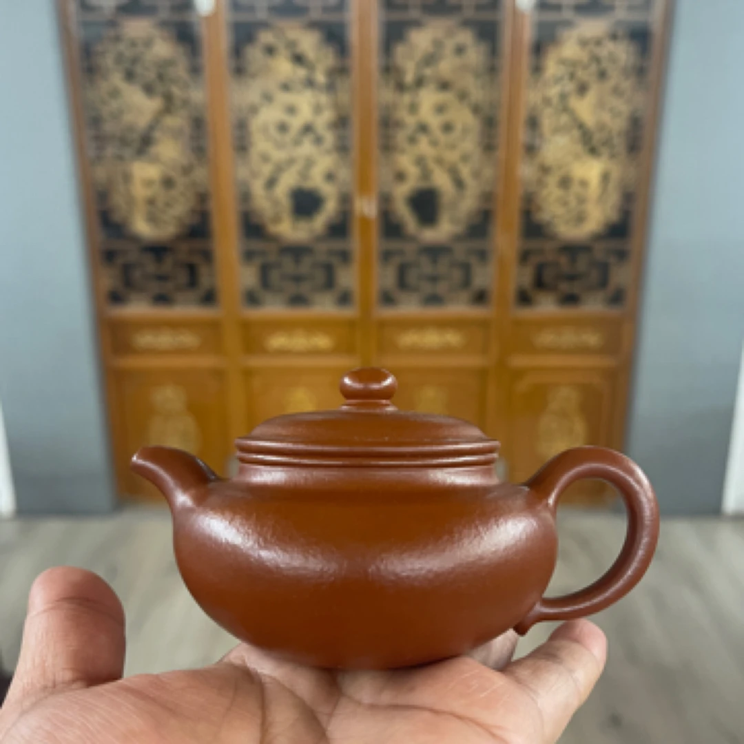 泥源坊出品小煤窑生料大红袍24粗砂 全手工小仿古 容量约150cc