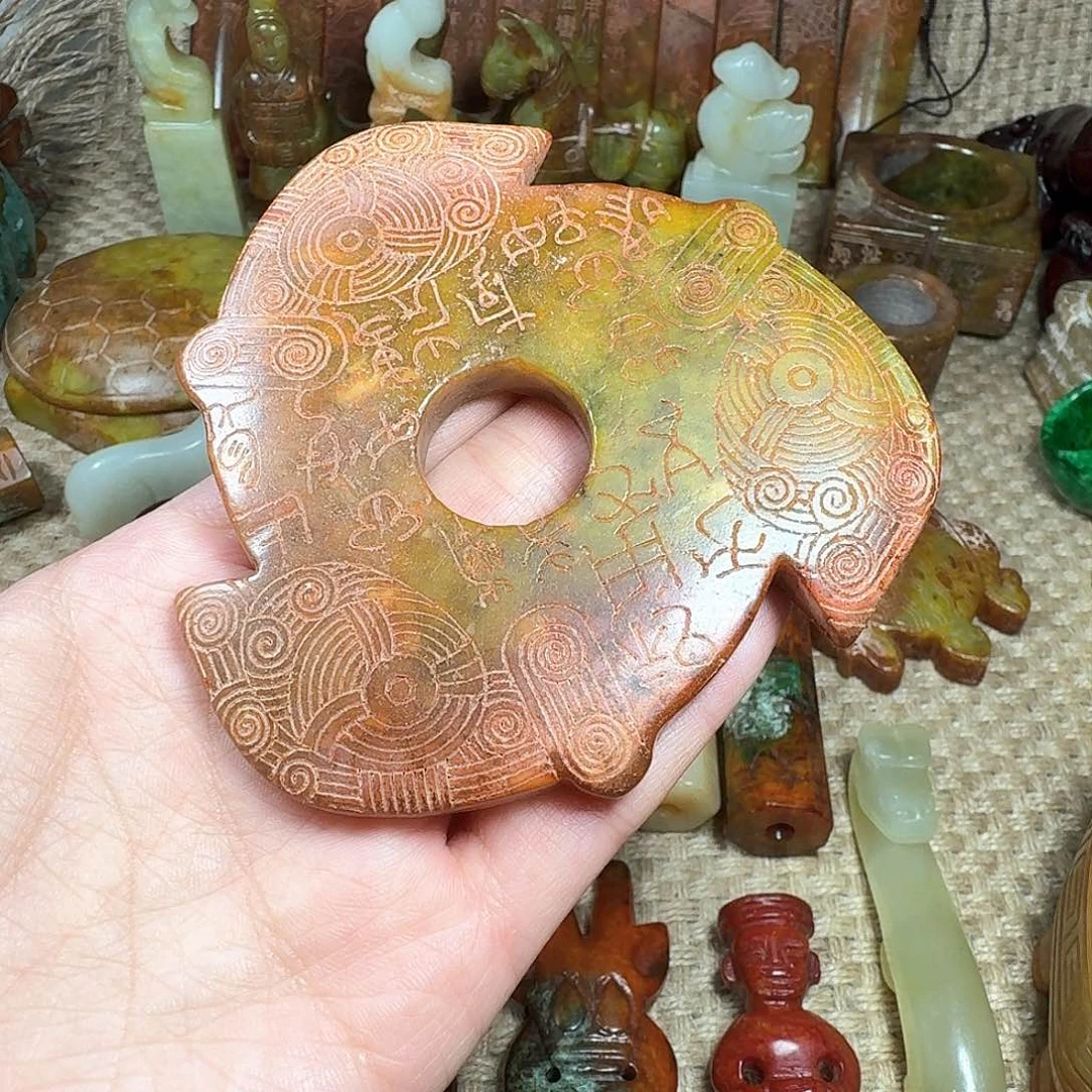 白玉菩提吊坠挂件