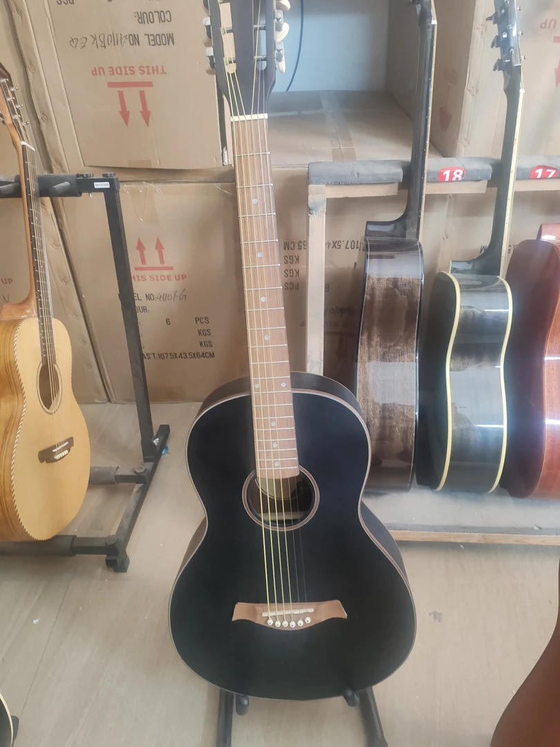 38寸单板电箱吉他民谣木吉他