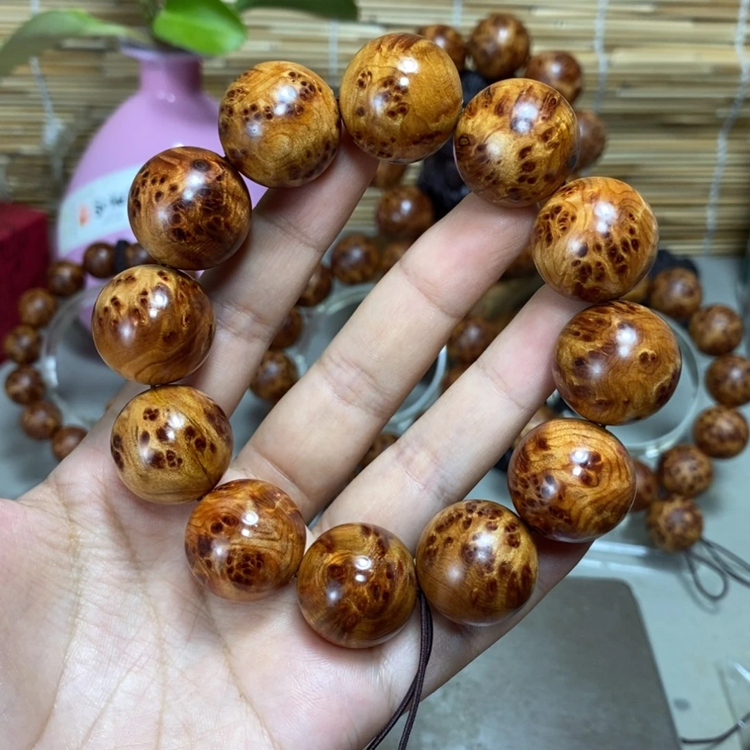 迷***视柏木（崖柏）手串/手链