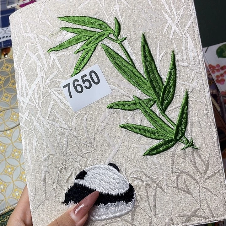 织绣A5活页带纸7650