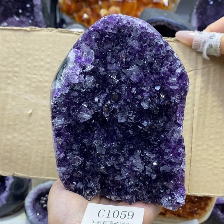 未镶嵌大型摆件（非配饰）紫晶