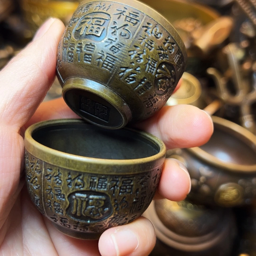 精美铜器工艺品等