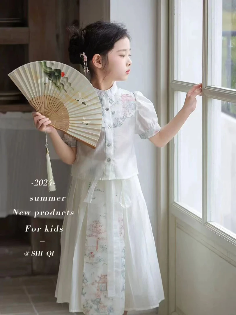 古风古风夏季洋气薄款宝宝仙女