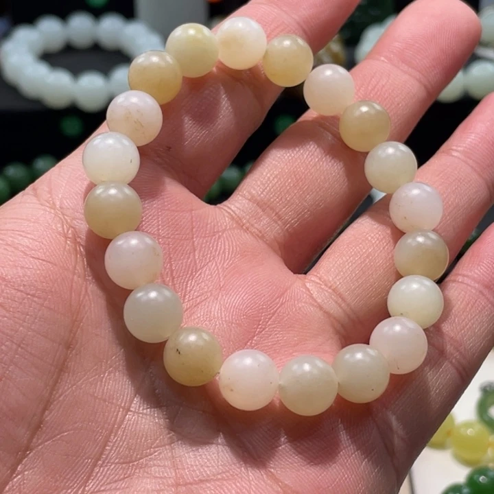 和田玉未镶嵌手串