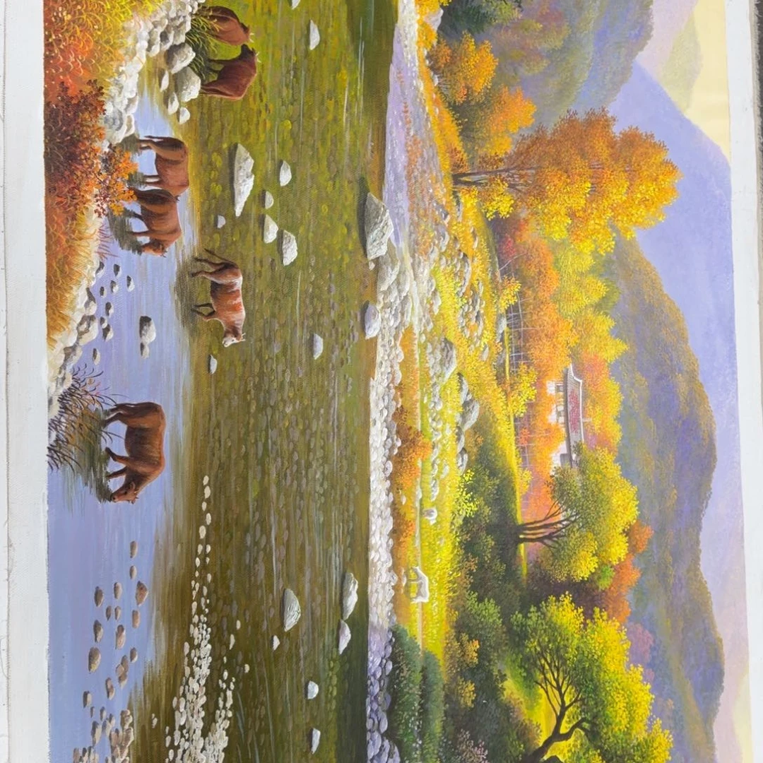 油画你在哪呢你现在