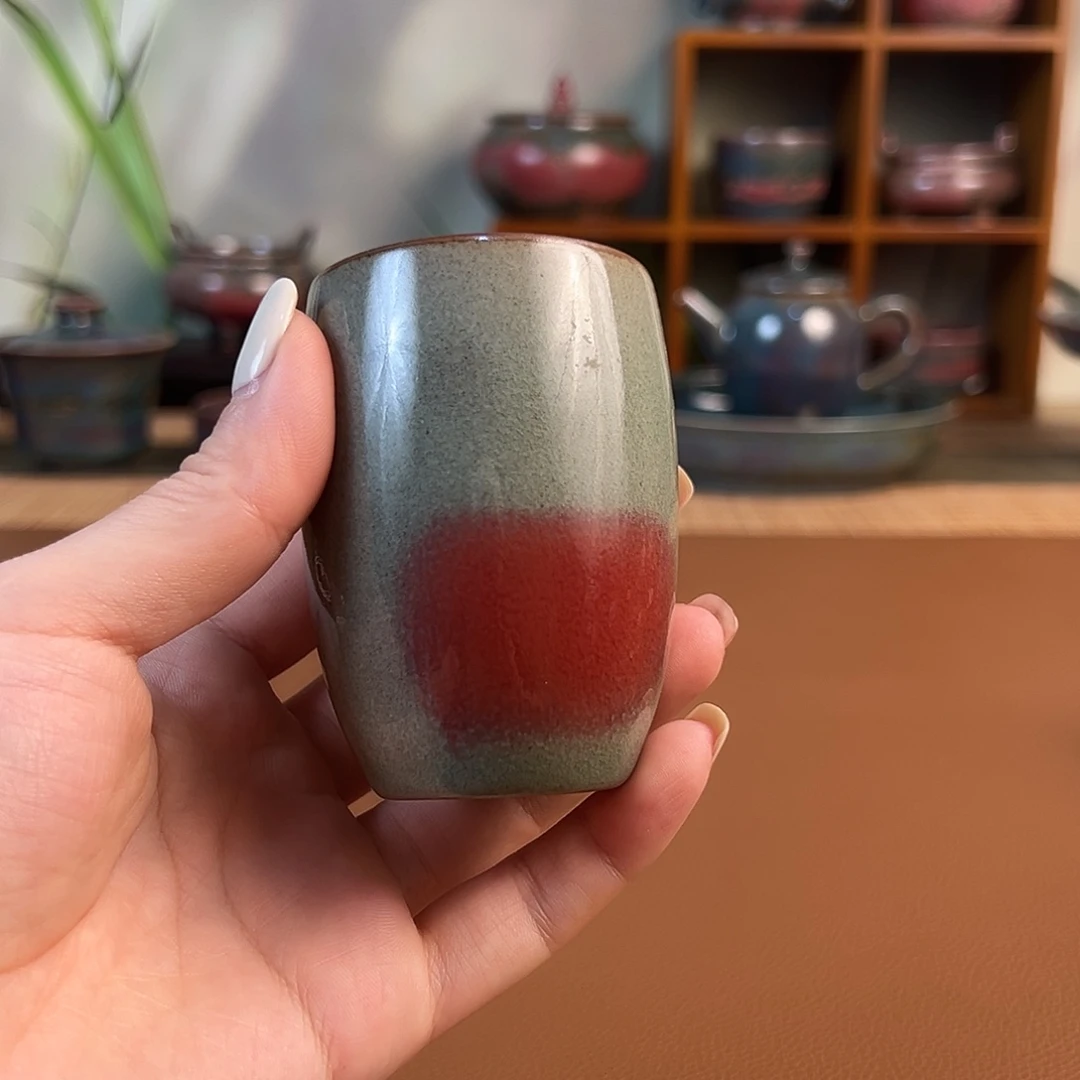 神垕原产地钧瓷9长**方