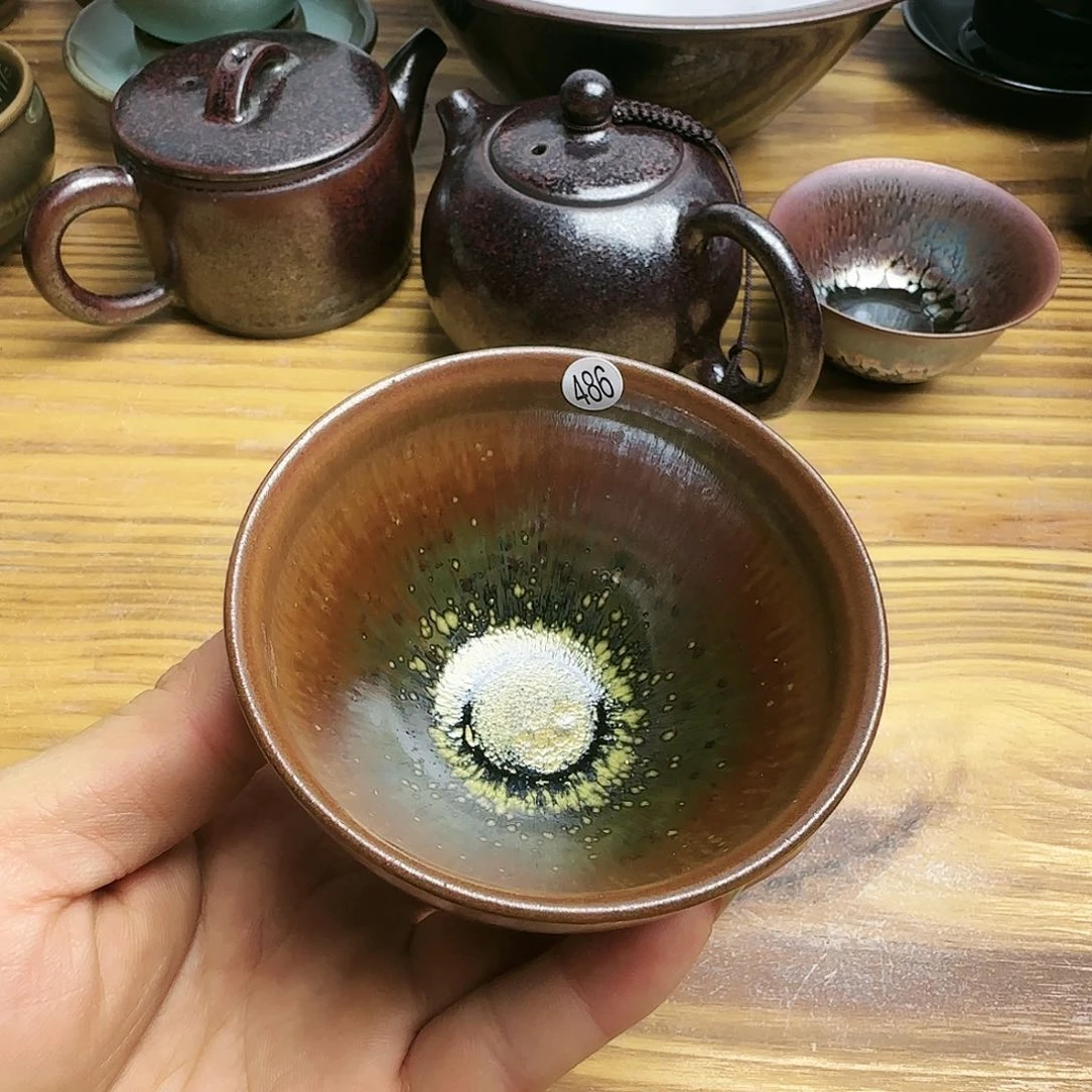 茶盏建窑建盏茶器486