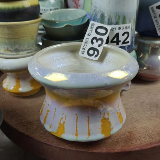 景德镇手工高温陶瓷：内10口高10