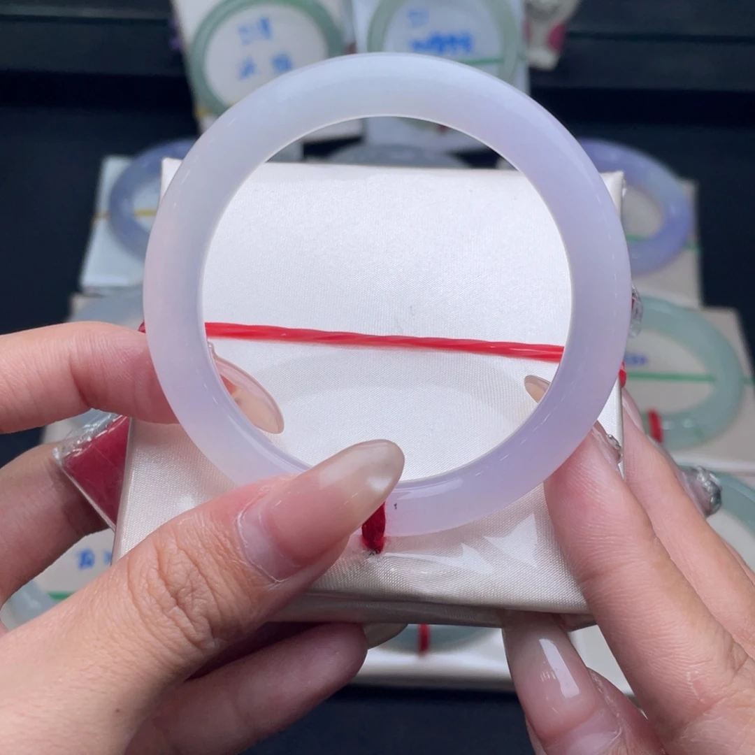 翡翠未镶嵌手镯24号