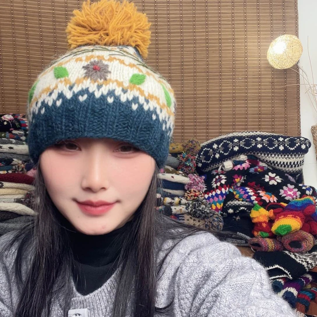 羊毛尼泊尔纯手工帽子103