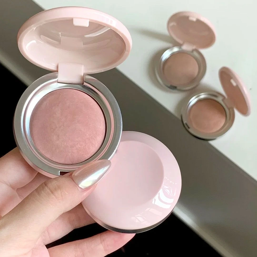 烤粉腮红柔雾腮红茶杏粉豆沙粉收缩膨胀色提亮显色多用眼影修容盘