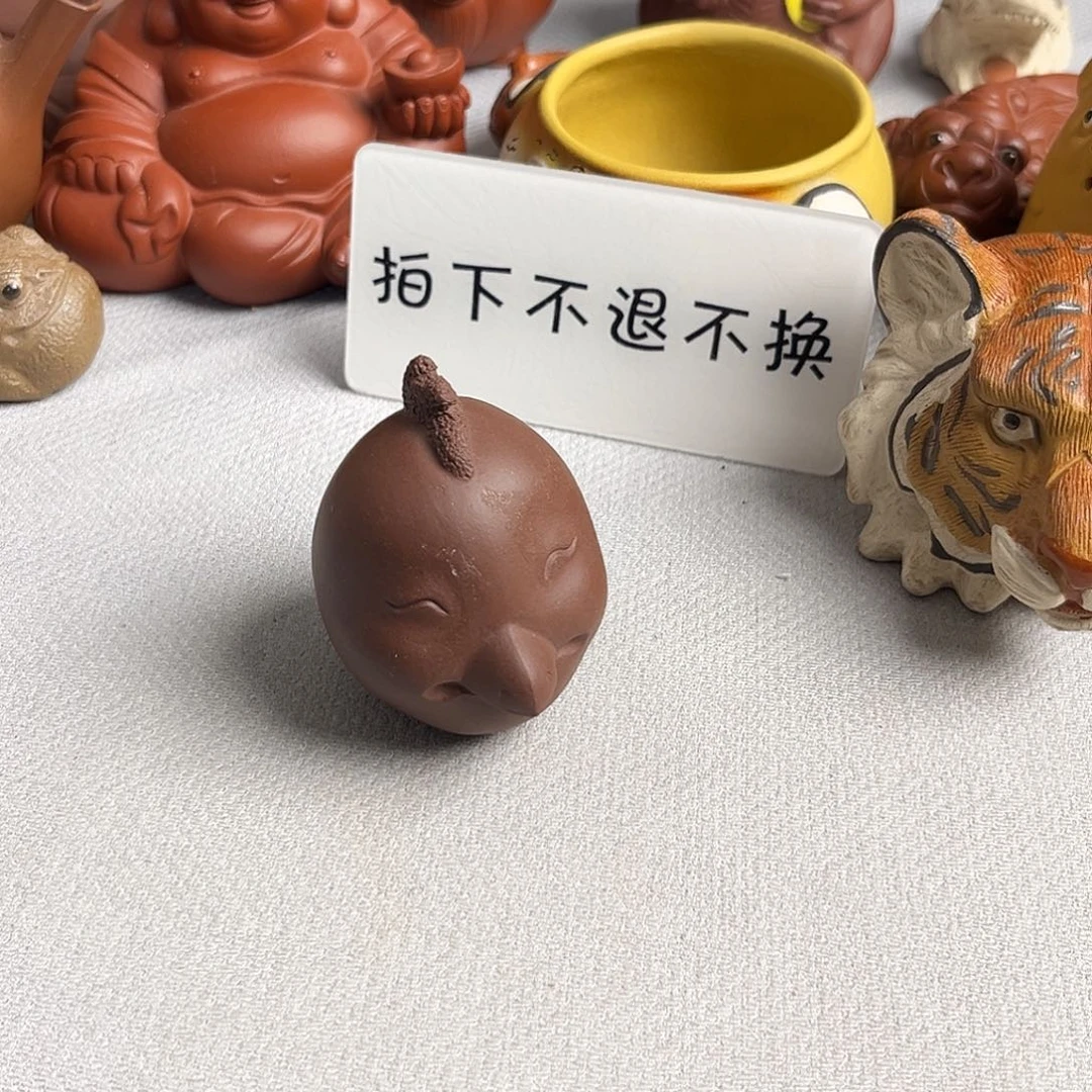 紫砂茶宠麦*紫砂瑕疵
