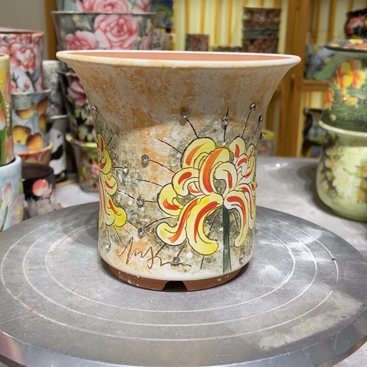 景德镇艺术手绘作品