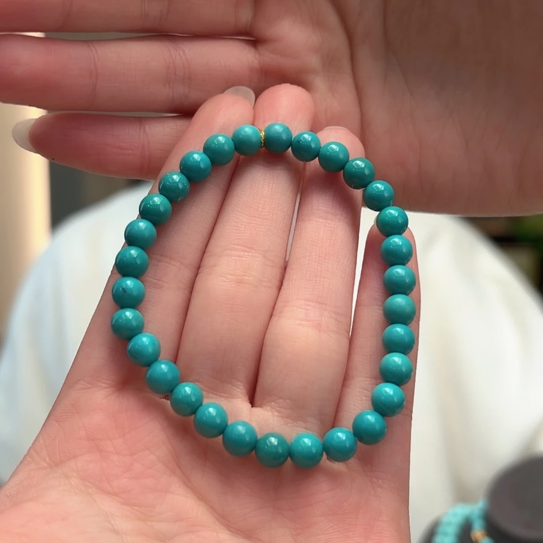 绿松石未镶嵌颈饰