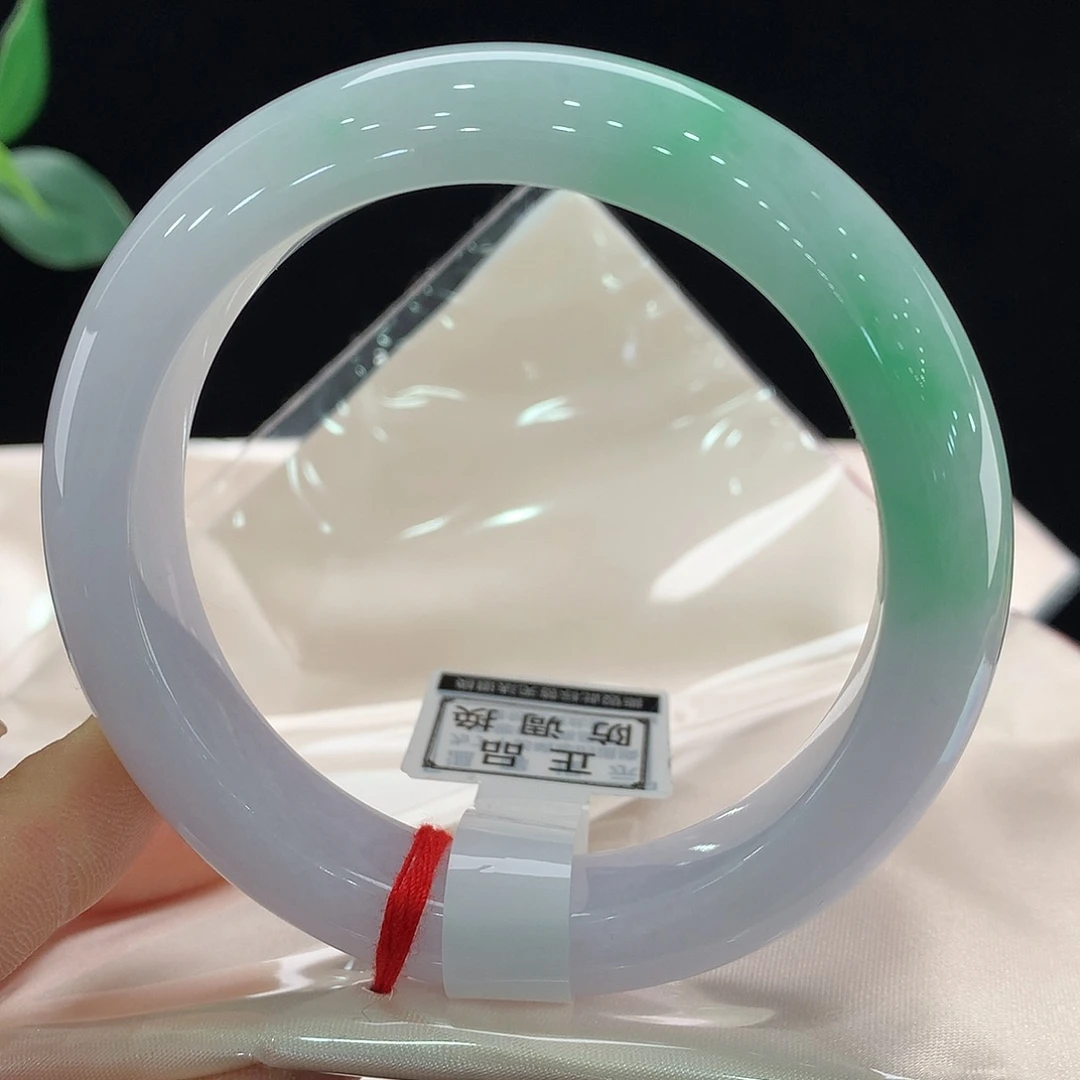 翡翠未镶嵌手镯0491