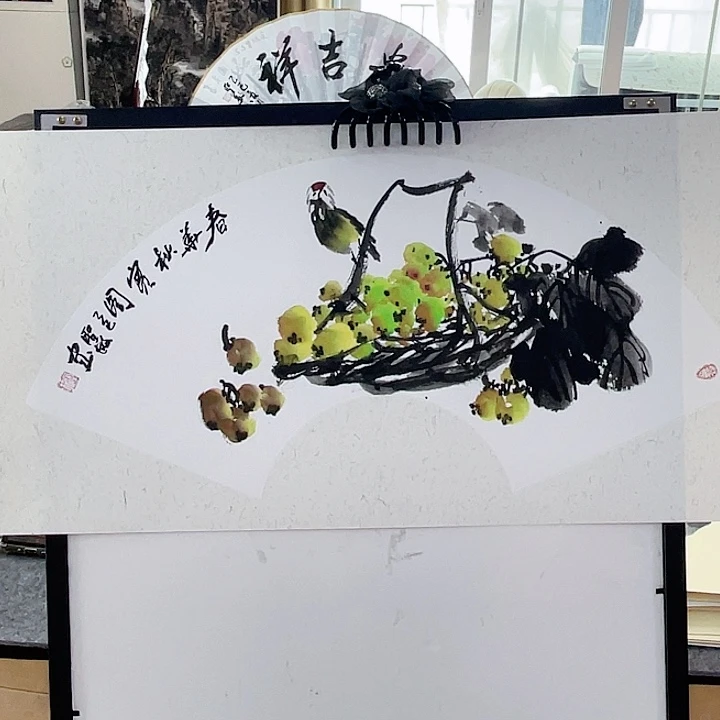国画张圣敏先生纯手绘作品