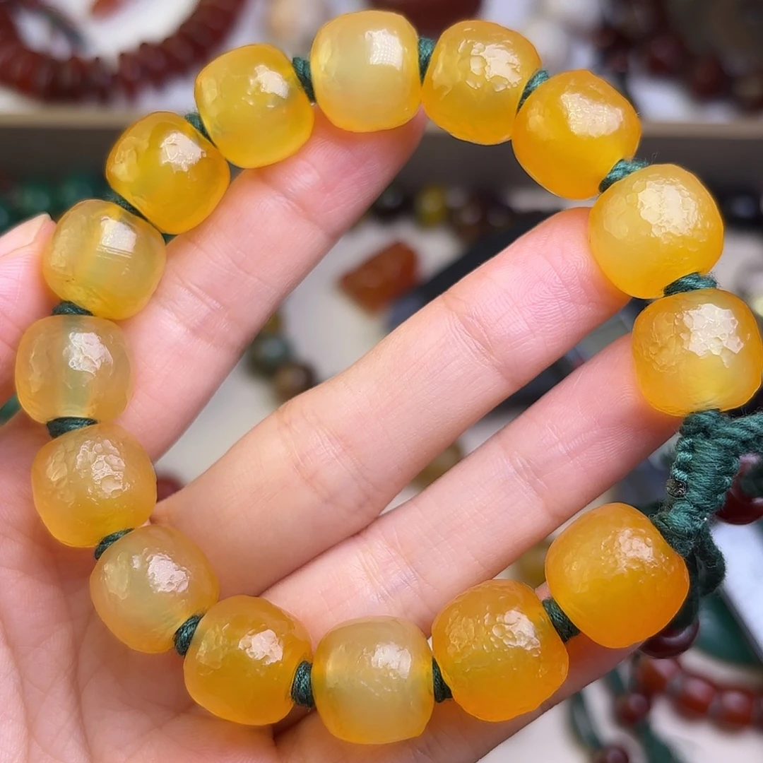 中***厨玛瑙/玉髓未镶嵌颈饰