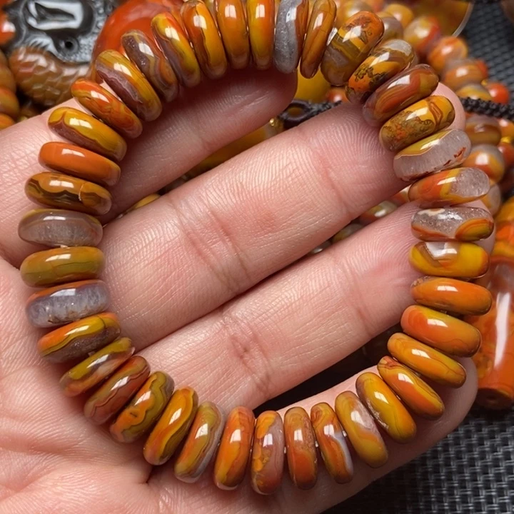 玛瑙/玉髓手串未镶嵌