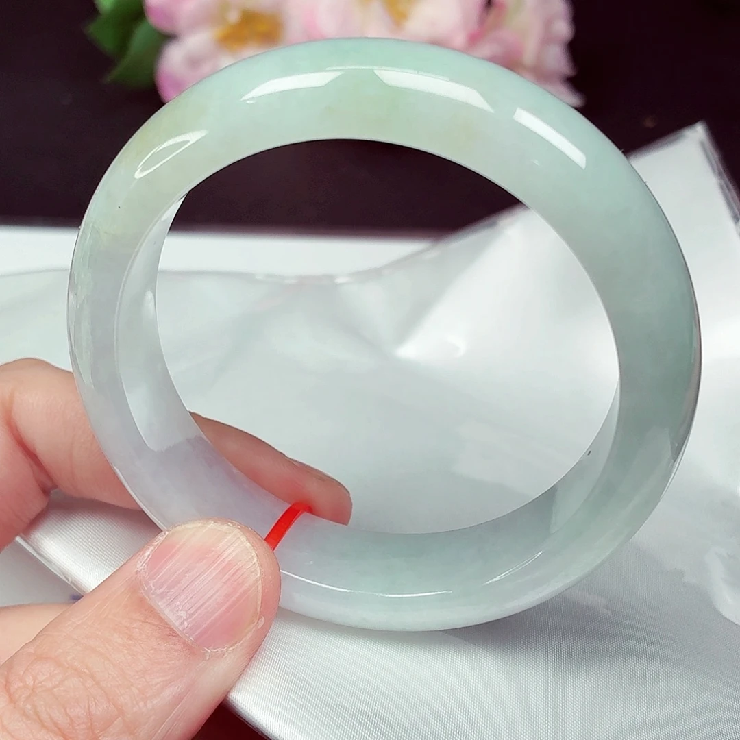 翡翠未镶嵌手镯58.8圈