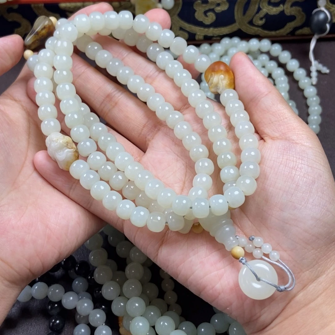 和田玉未镶嵌把件好**习