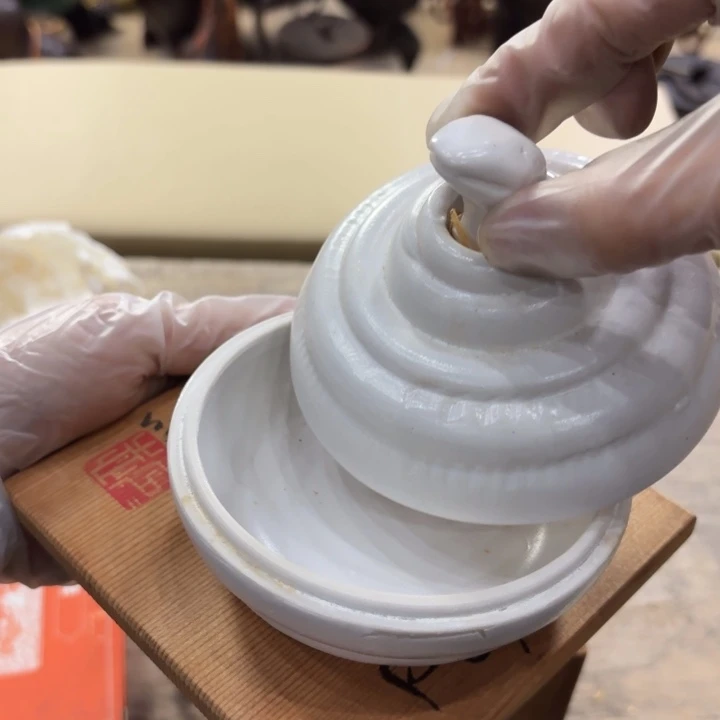 陶瓷古美术置物摆件