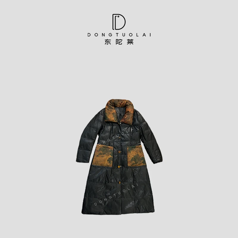 《墨尔本》羽绒服常规款舒适时尚休闲秋冬保暖冬季百搭简约中长款