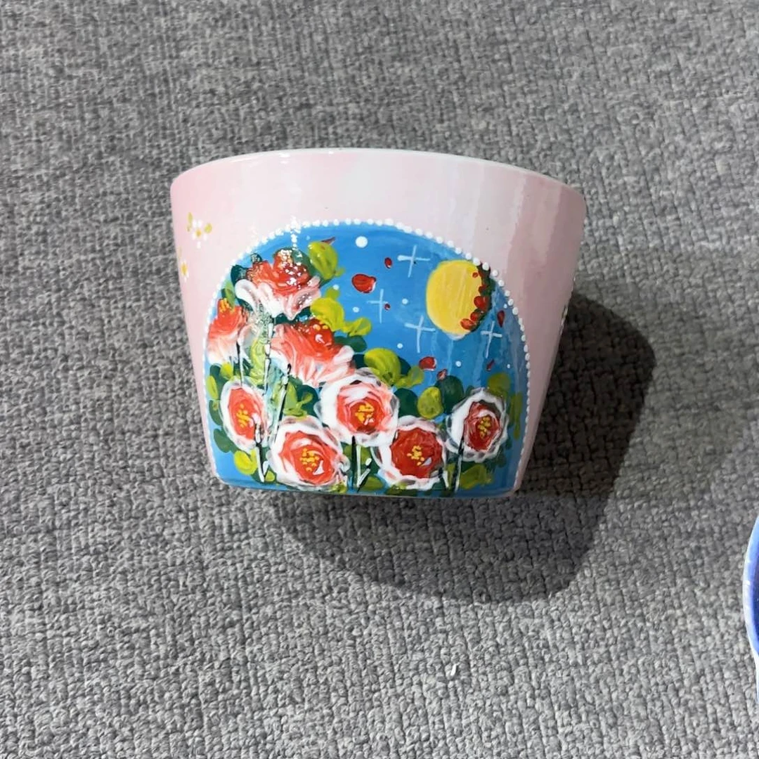 景德镇手绘高温釉下彩陶瓷茶具