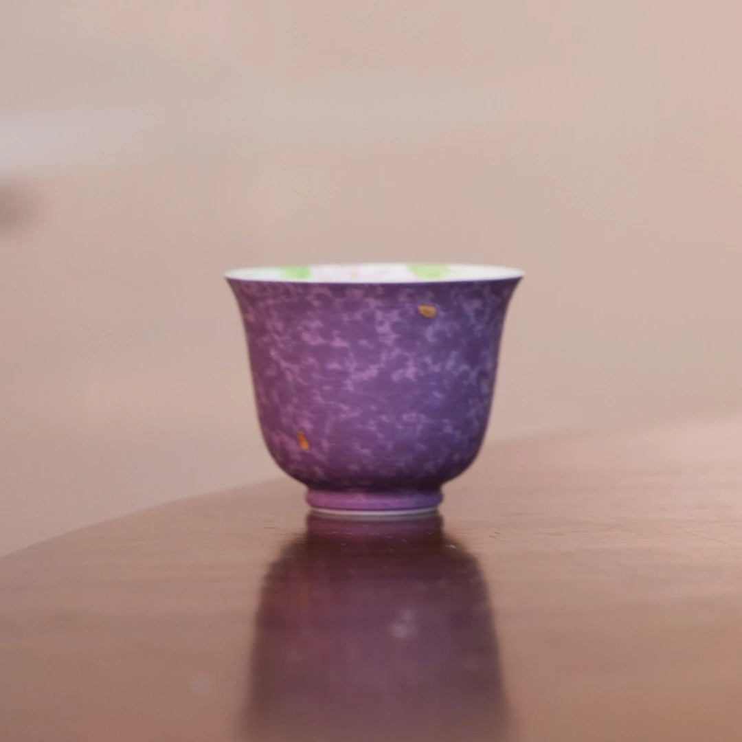 洒金紫藤花-文亭杯@2638