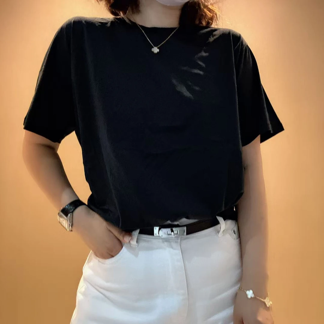 百搭纯色简约半袖