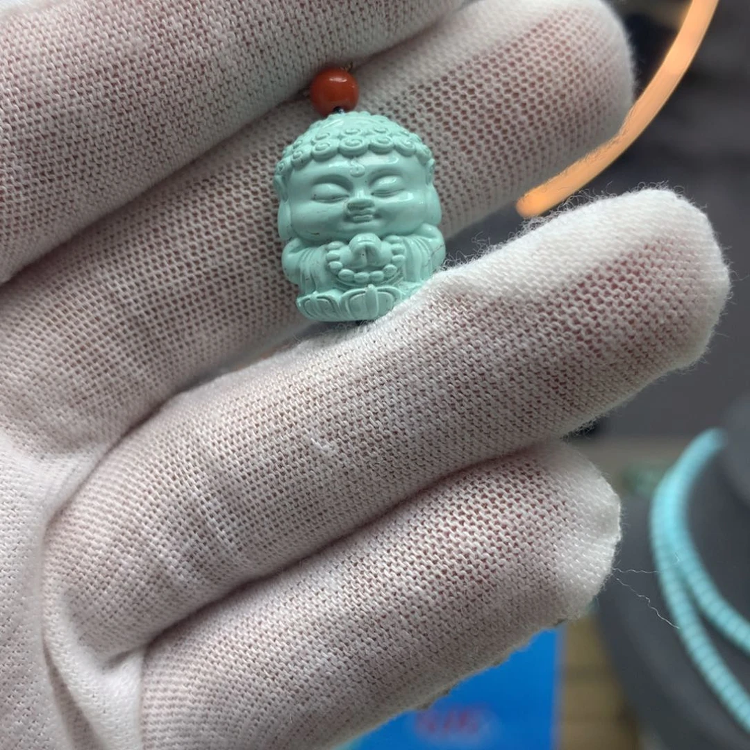 绿松石挂件未镶嵌
