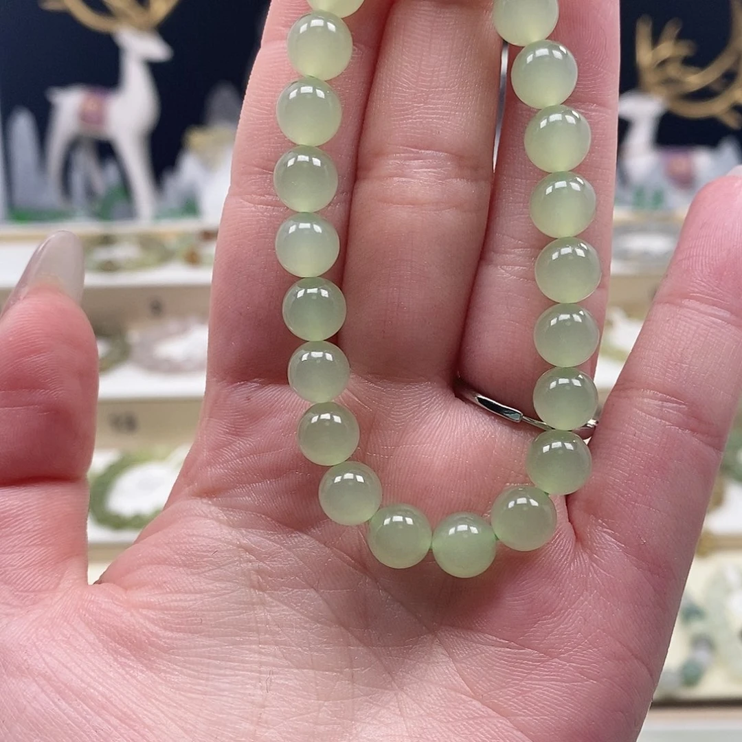 未镶嵌手链和田玉尕**多