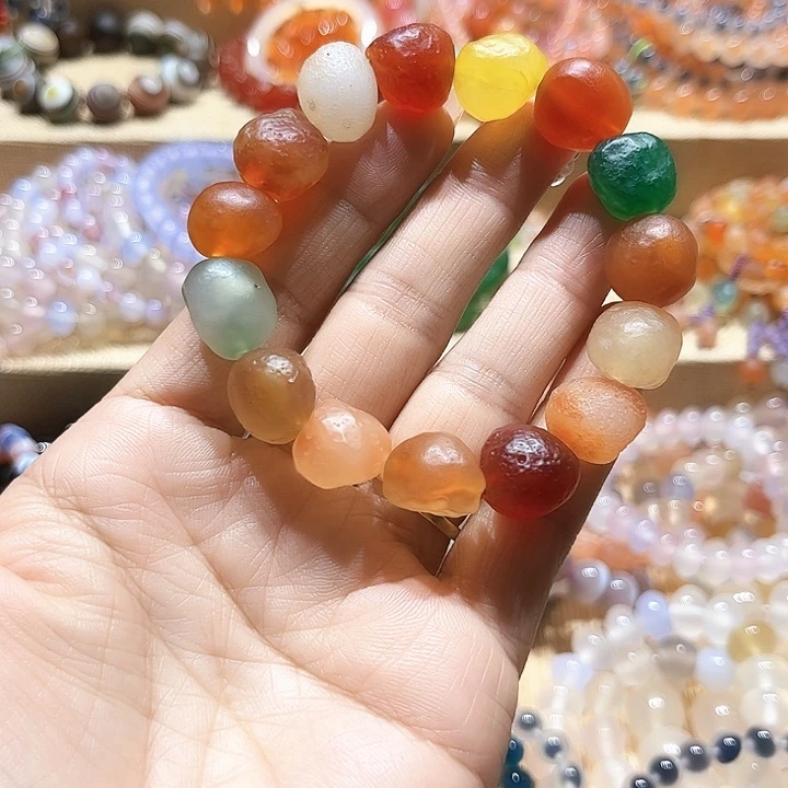 玛瑙/玉髓未镶嵌手链