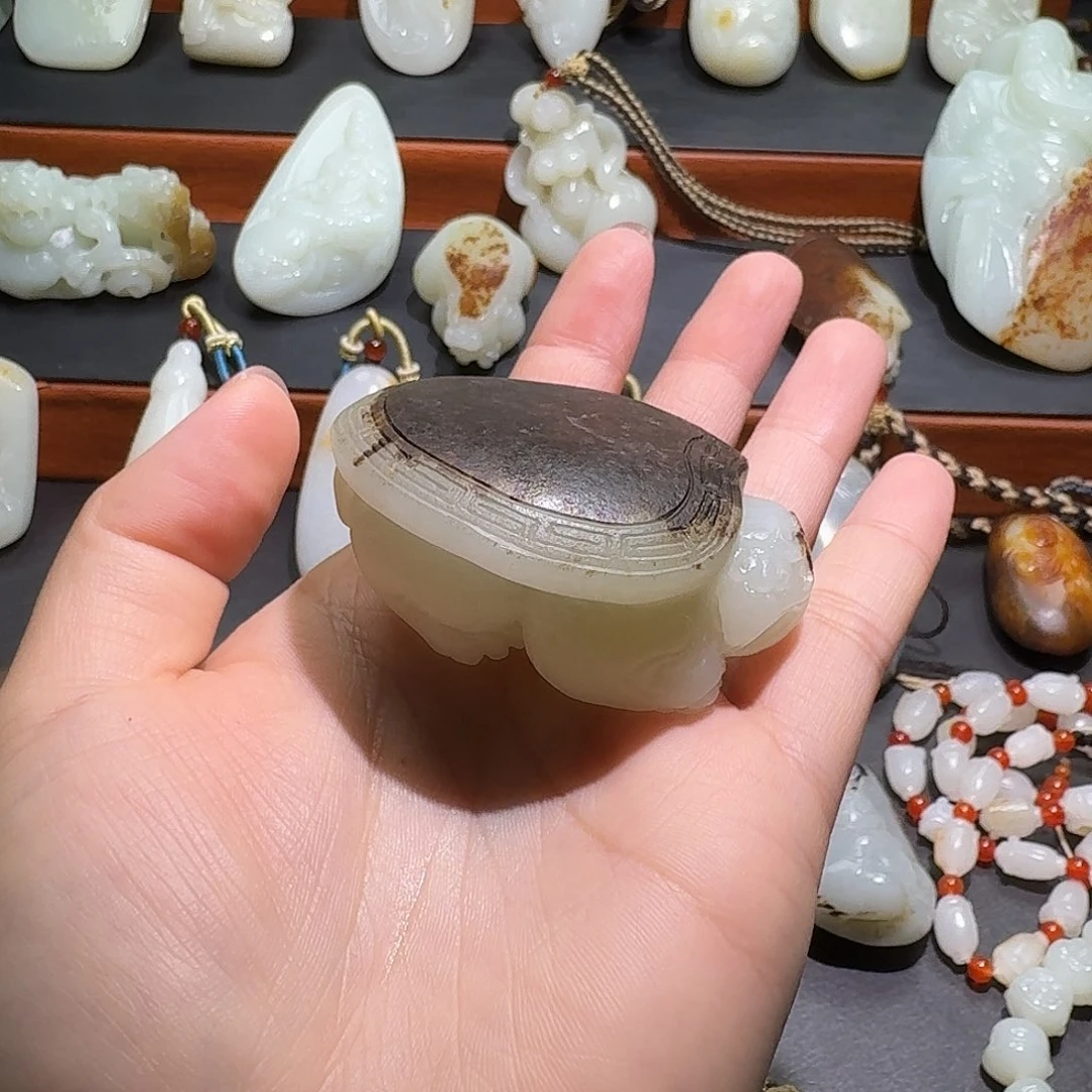 文***友和田玉未镶嵌挂件