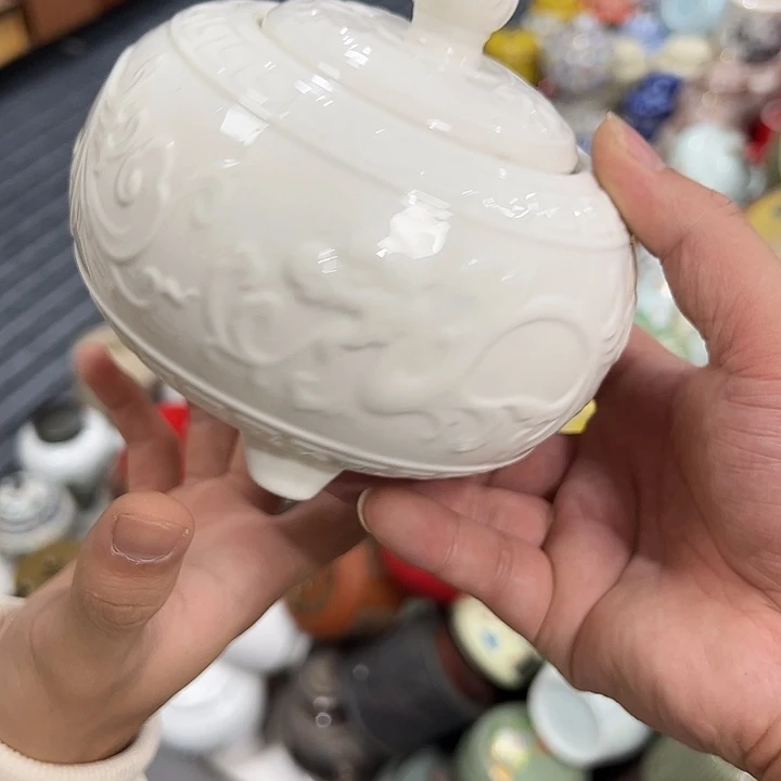 茶叶罐陶瓷家用储物罐瑕疵福利品介意勿拍