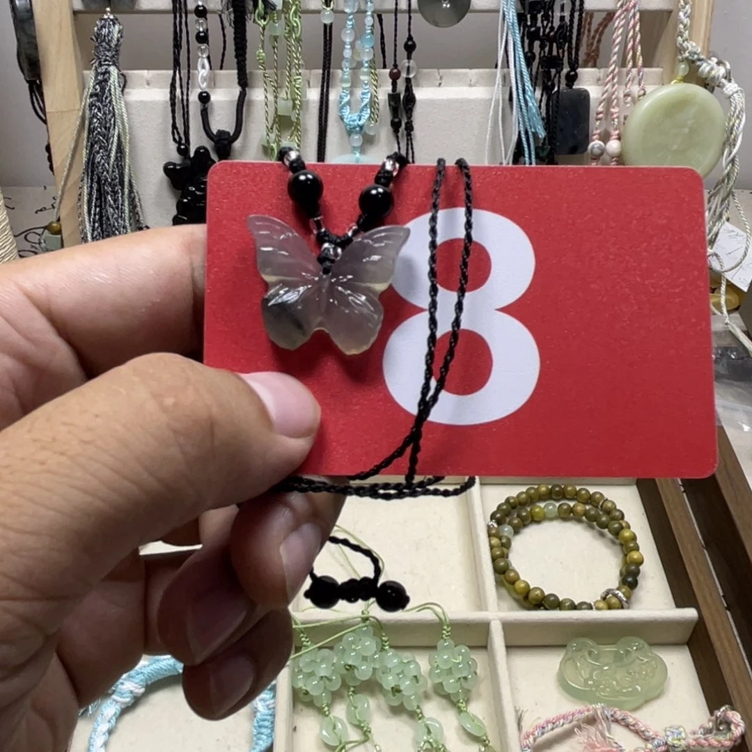 蛇纹石玉合金手链