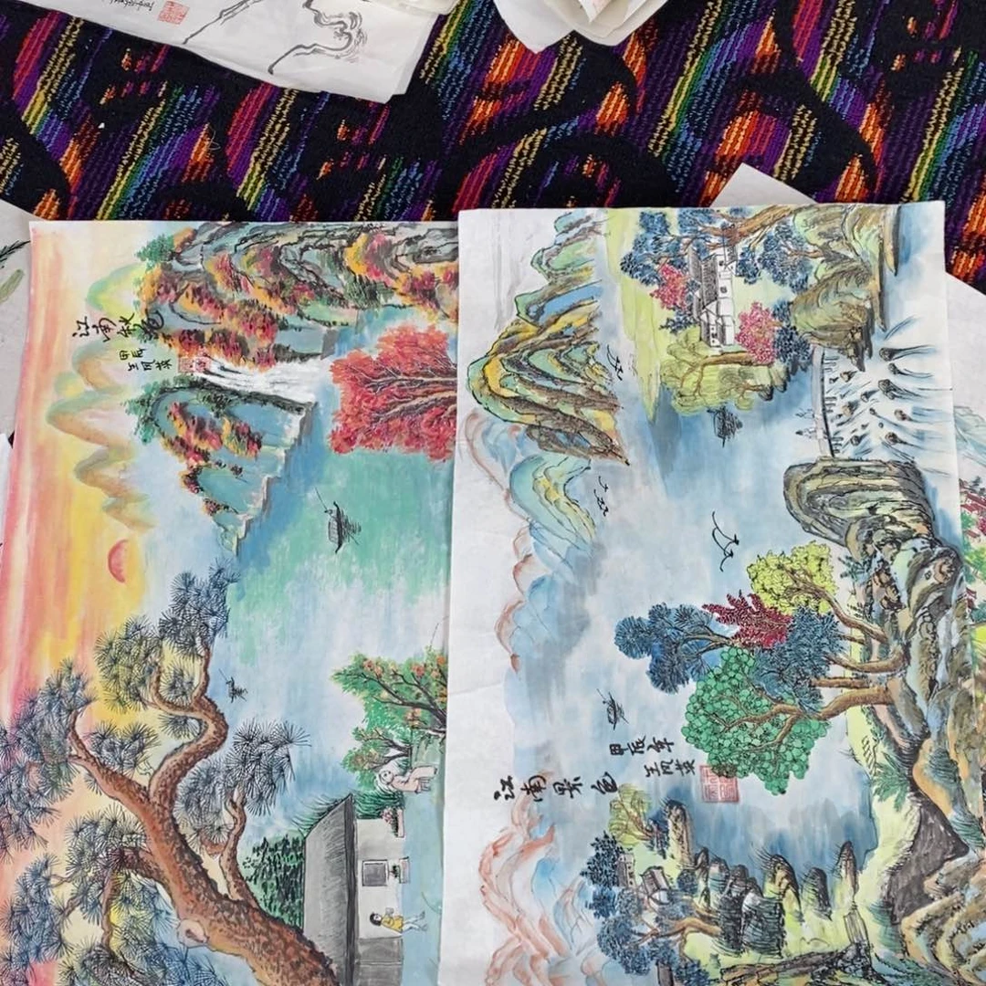 书法王风英两张作品