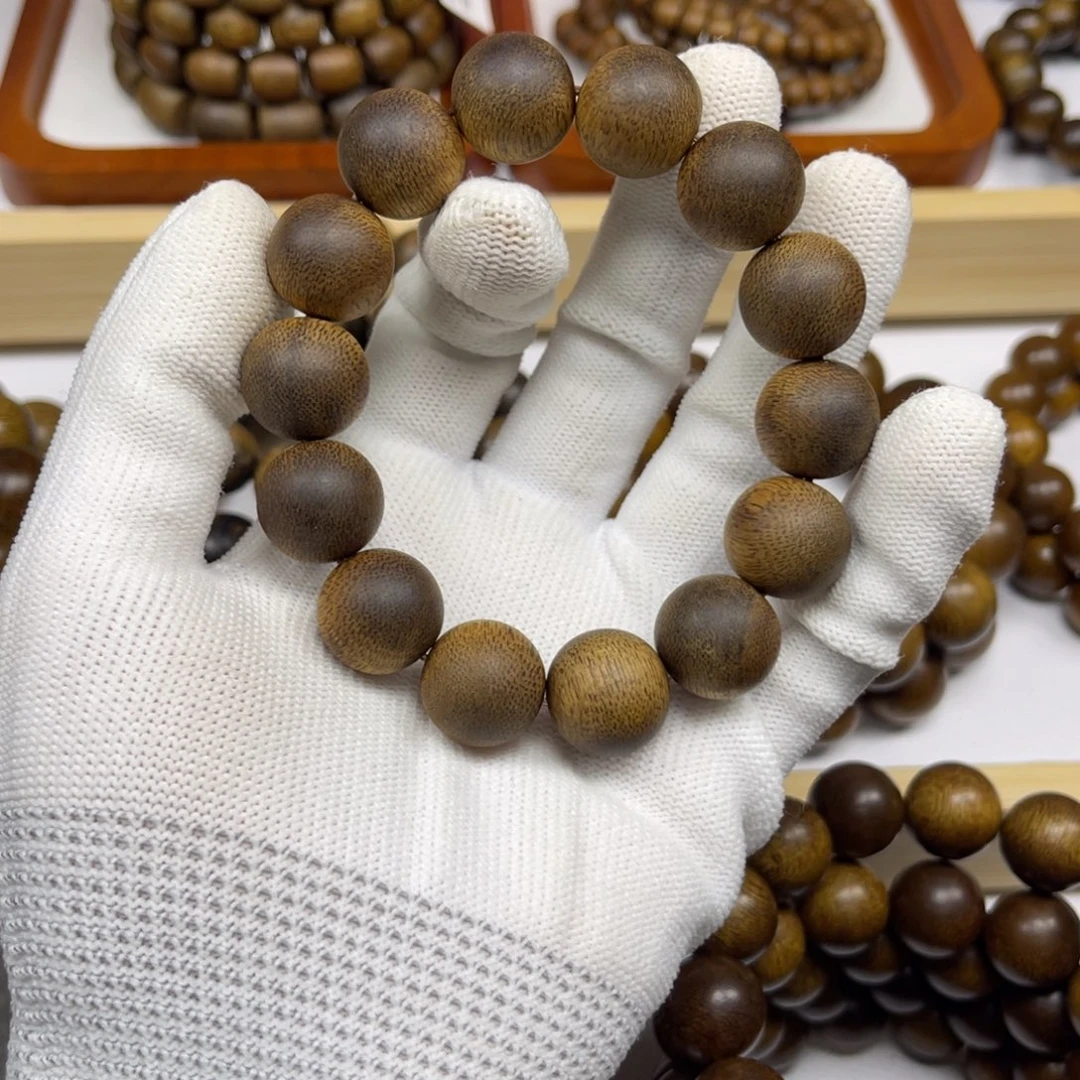 1***忆沉香手串越南芽庄白棋楠1.6