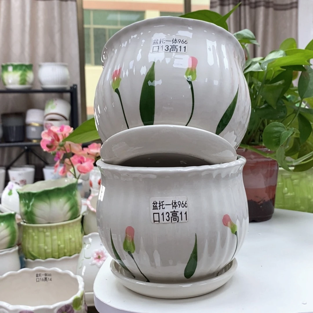 @陶瓷花盆@@5966