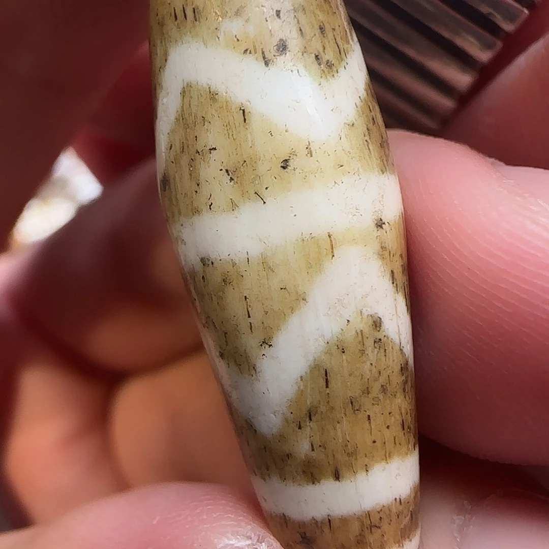 合金颈饰硅化木邦迪克 双水纹33x10