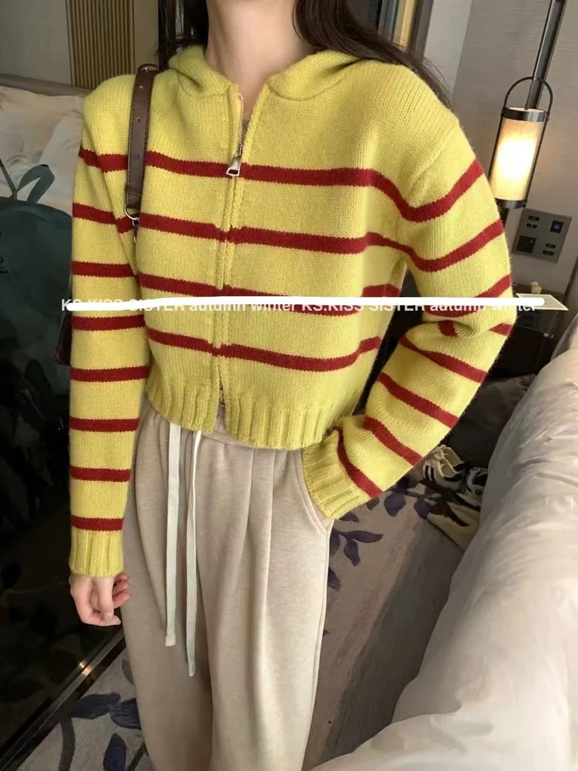 小妳XiaoNi———（冬款条纹毛衣1340333）